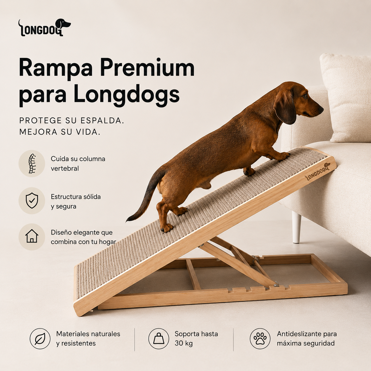Rampa Plegable de Madera
